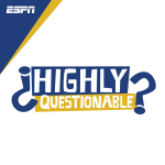Espn, Bobby Bob Knight and Robert Avid discussed on Highly Questionable